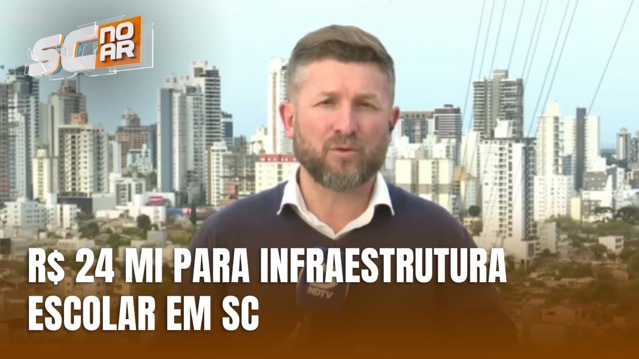 SC investe R$ 24 milhões nas escolas estaduais de Concórdia